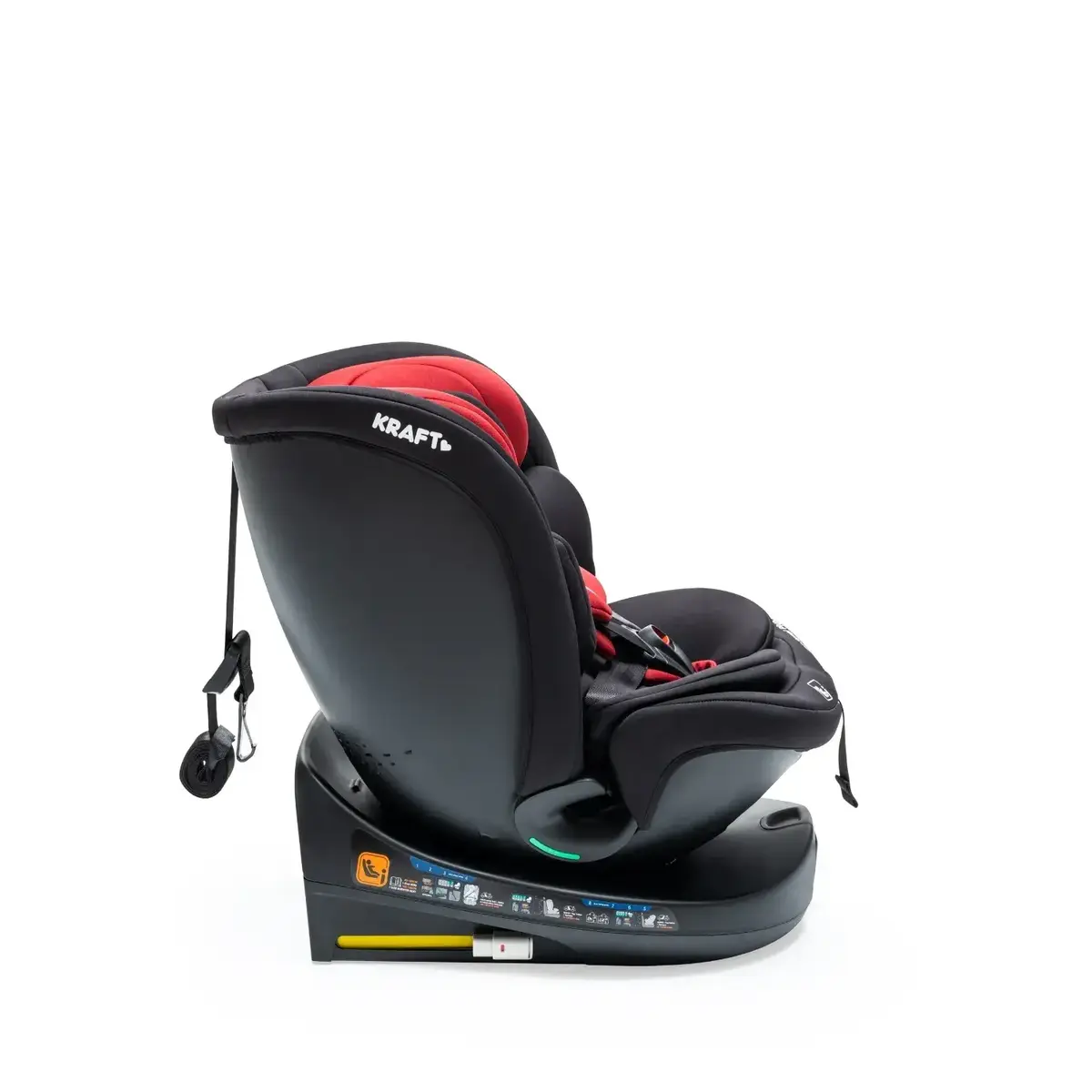 Kraft Spin Signal Plus I-Size Oto Koltuğu 0-36 Kg Red