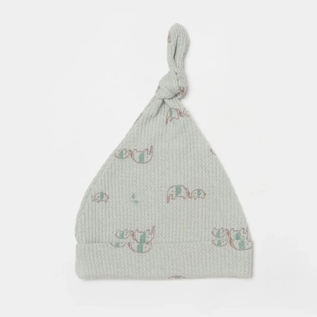 Bibaby Organik Zıbın Takımı 3lü Waffle I Love My Mama Bej - Mint