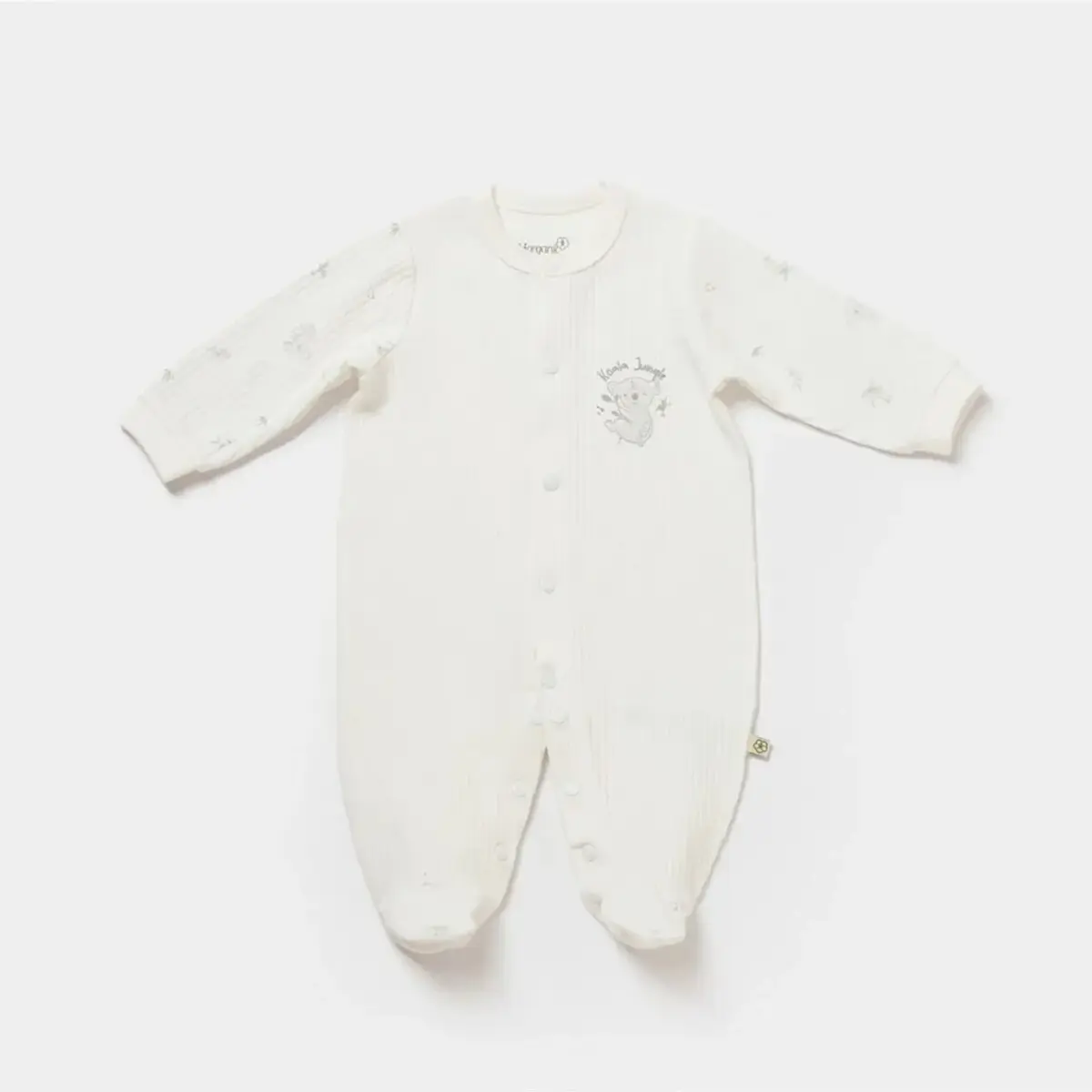 Bibaby Organik Tulum Koala Jungle Gri Bibaby Organik Tulum Koala Jungle Gri