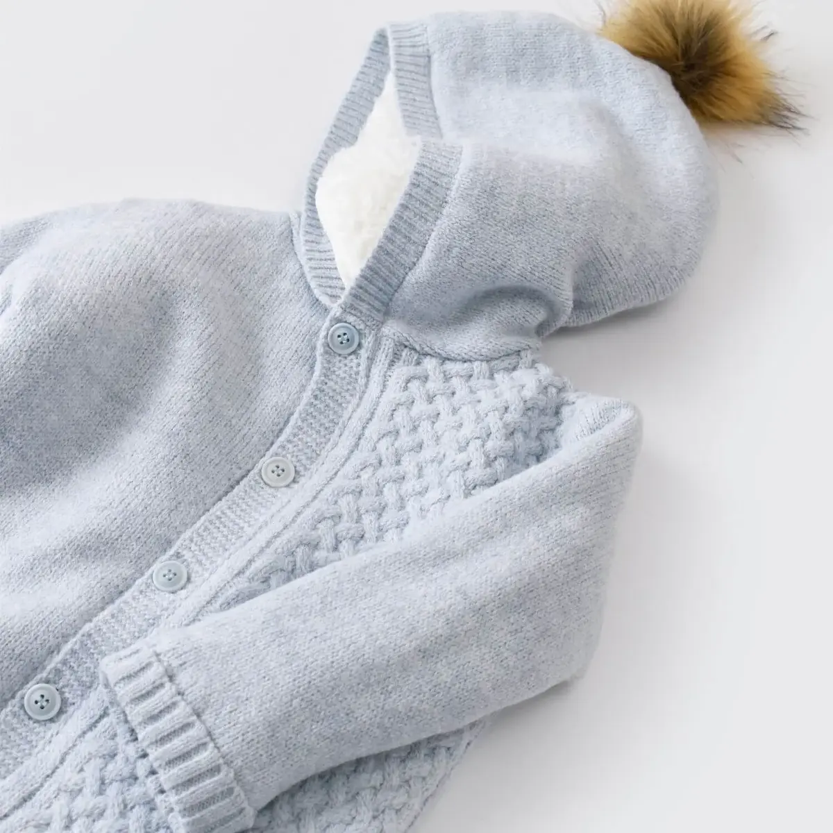 Bibaby Tulum Cepli Welsoftlu Triko Mavi