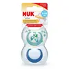 Nuk Star Kauçuk Emzik 2li 6-18 Ay Erkek