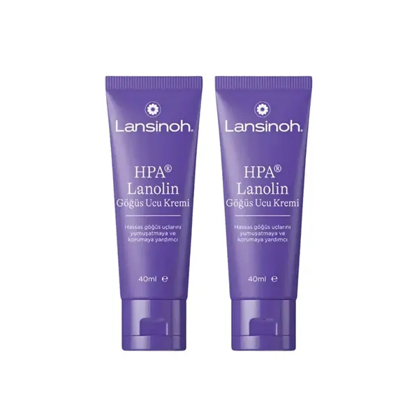 Lansinoh Lanolin Göğüs Ucu Kremi 40 ml x 2 Adet