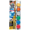 Carioca Metalik Tempera Suluboya Süper Yıkanabilir Fırçalı 6*25 Ml
