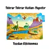 Lino Tekrar Tekrar Kullanılabilen Stıcker Dınosaur World
