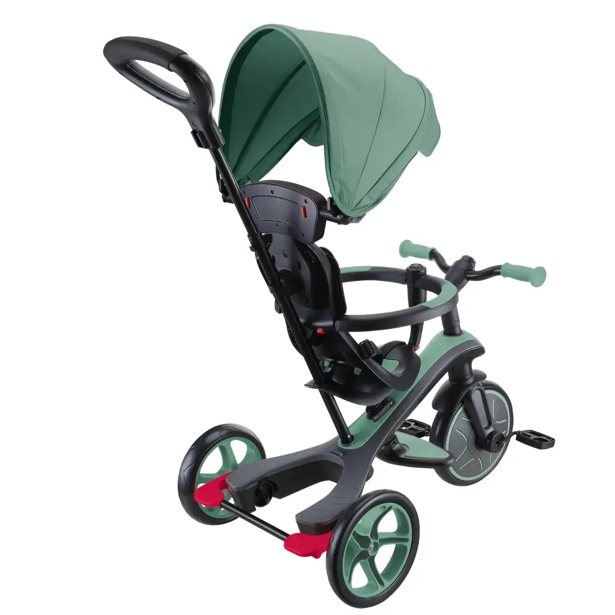 Globber Explorer 4in1 Bisiklet - Zeytin Yeşili