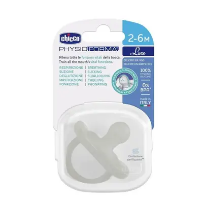 Chicco Physioforma Luxe Emzik 2li 2-6 Ay Unisex Tekli 