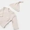 Bibaby Organik Zıbın Takımı 3lü Soft Modal Bej