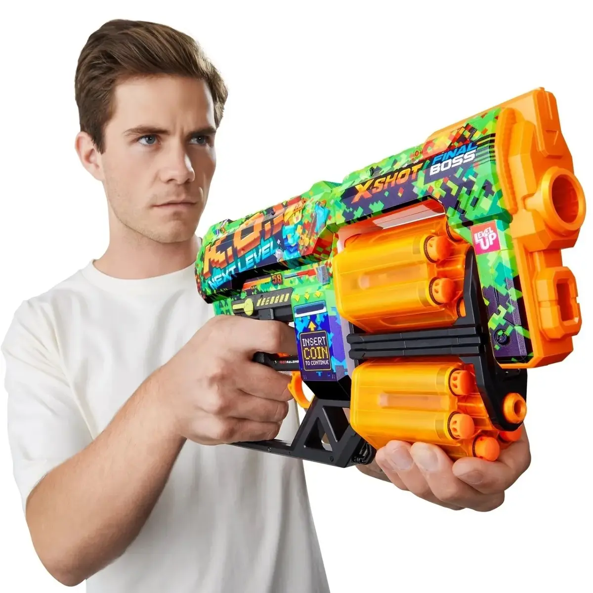 X-Shot Excel Skins Sünger Atan Tabanca 12 Dartlı