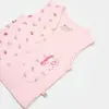 Bibaby Organik Yelek Sweet Friends Pembe
