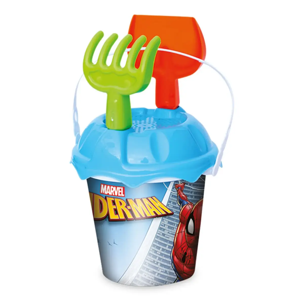 Dede Spiderman Resimli Sırt Çantası Plaj Set