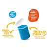 Carioca Yıkanabilir Bebek Parmak Boyası 6x80 ml
