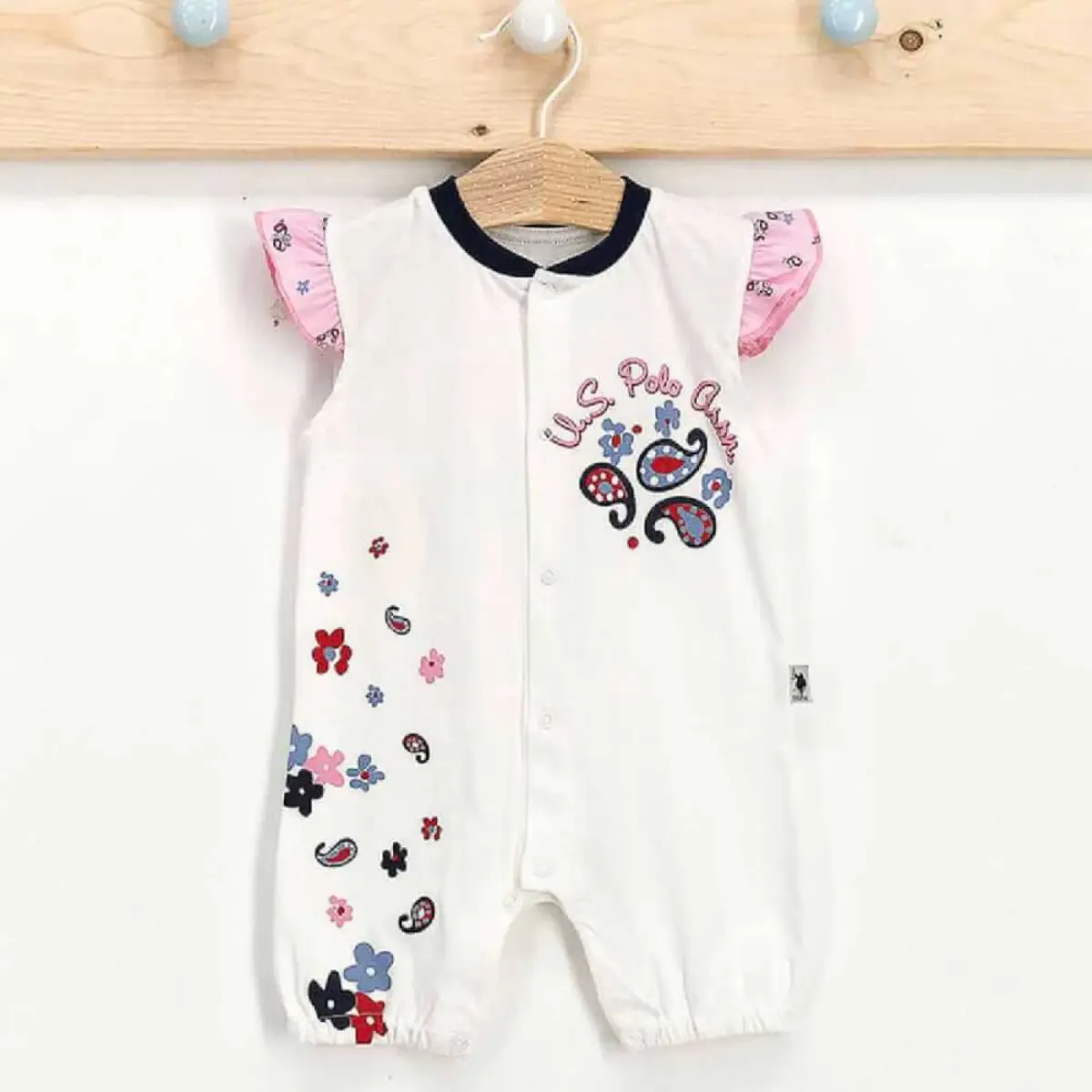 U.S Polo Tulum Kısa Golf Krem