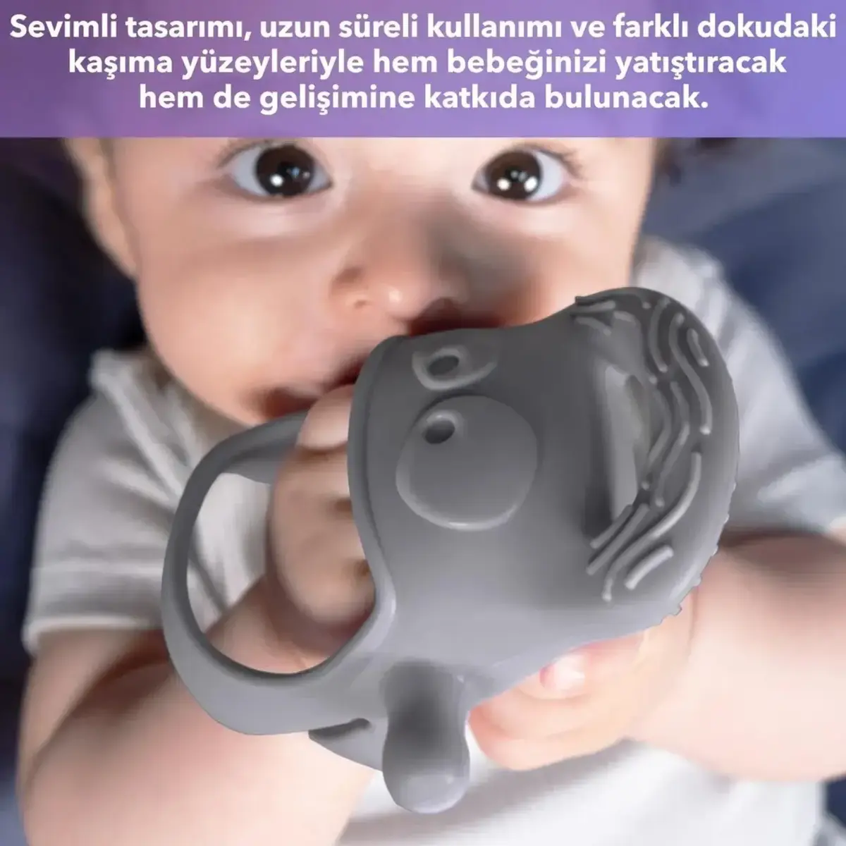 Mochi Diş Kaşıyıcı Antrasit