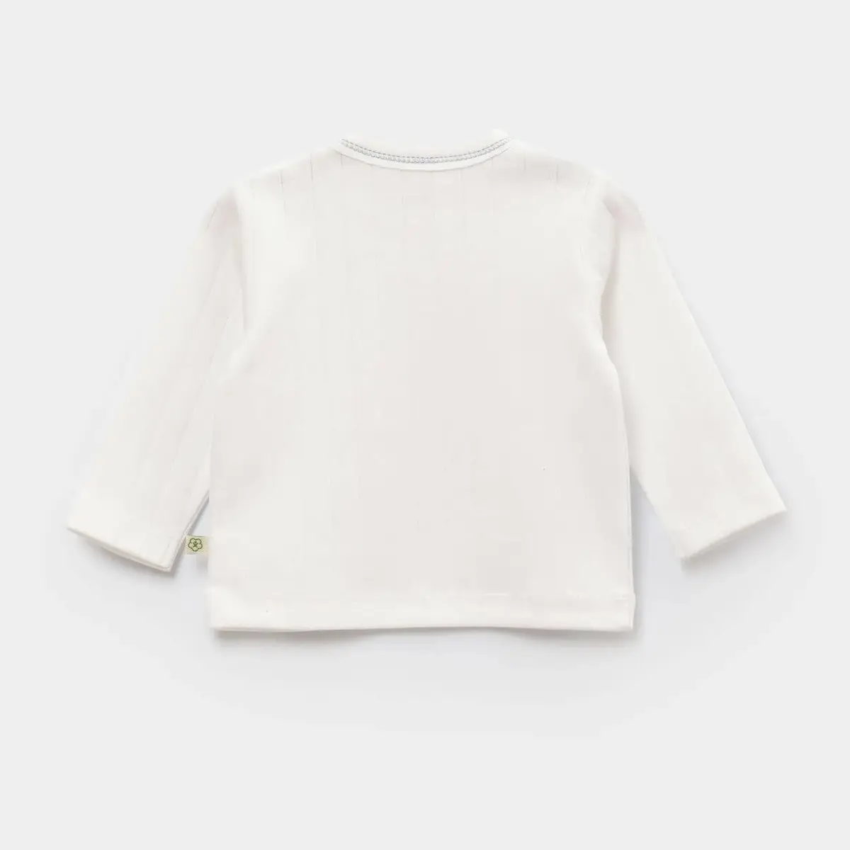 Bibaby Organik Sweatshirt Brave Lion Ekru - Turkuaz