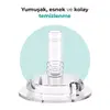 Mamajoo Akıtmaz Pipetli Bardak 270 ml Mavi