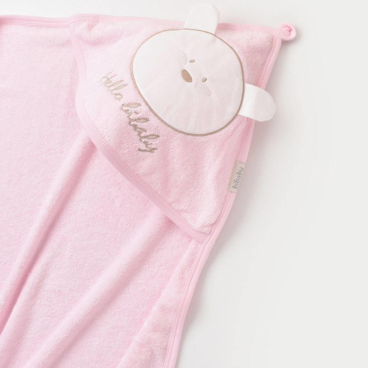 Bibaby Havlu New Hello Pembe
