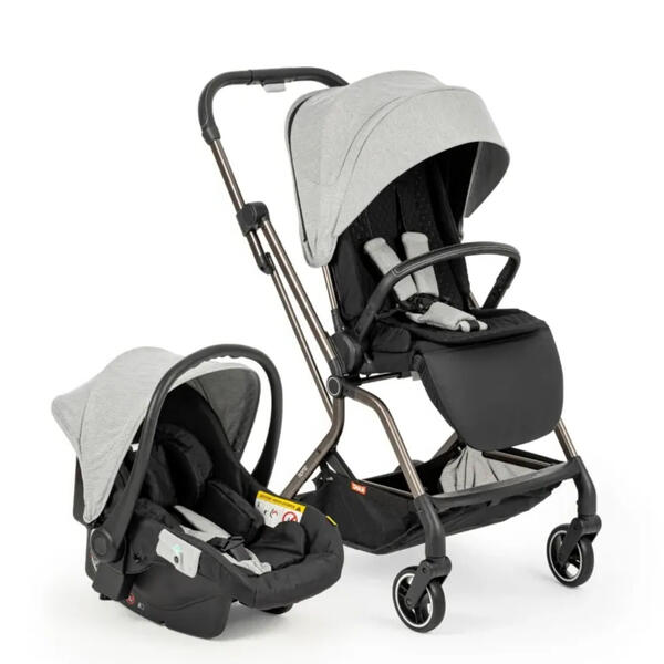 Kanz Smart Travel Sistem Bebek Arabası Gri