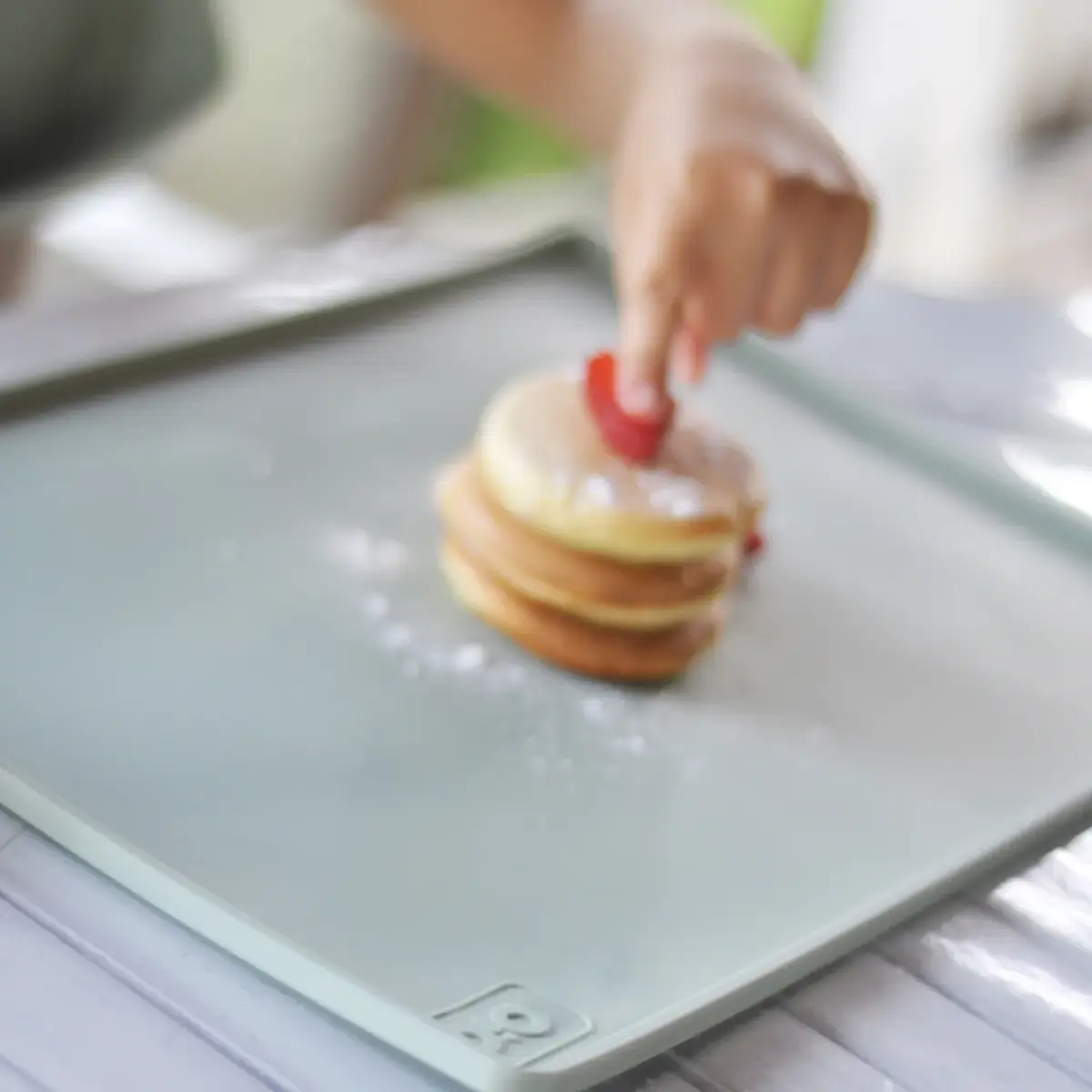 Oioi Silikon Mat Mineral Blue