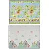 Coolmats Yeşil Parkur-Bulutlar ve Dağlar Oyun Halısı 140x200x1