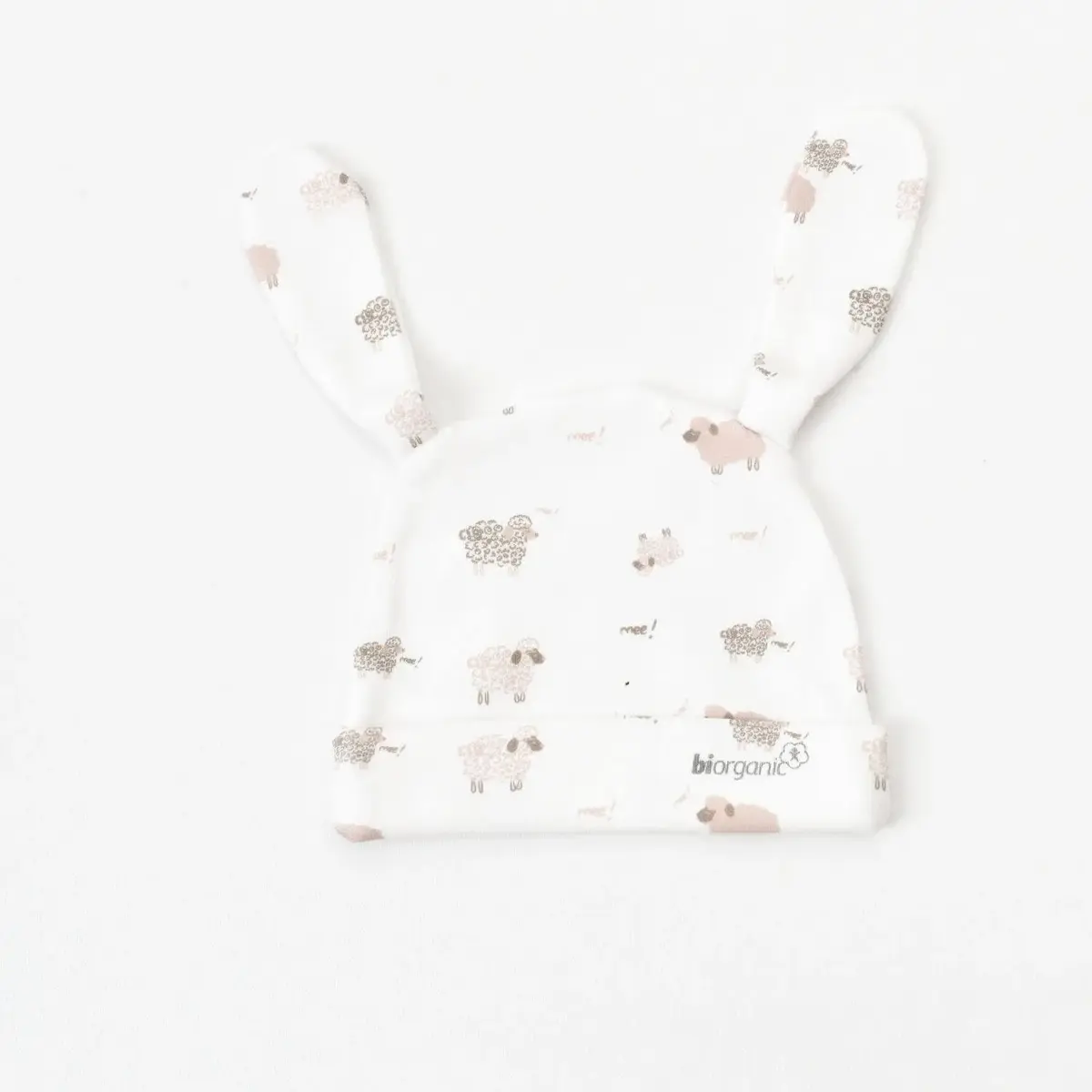 Bibaby Organik Şapka 2li Curly Sheep Bej