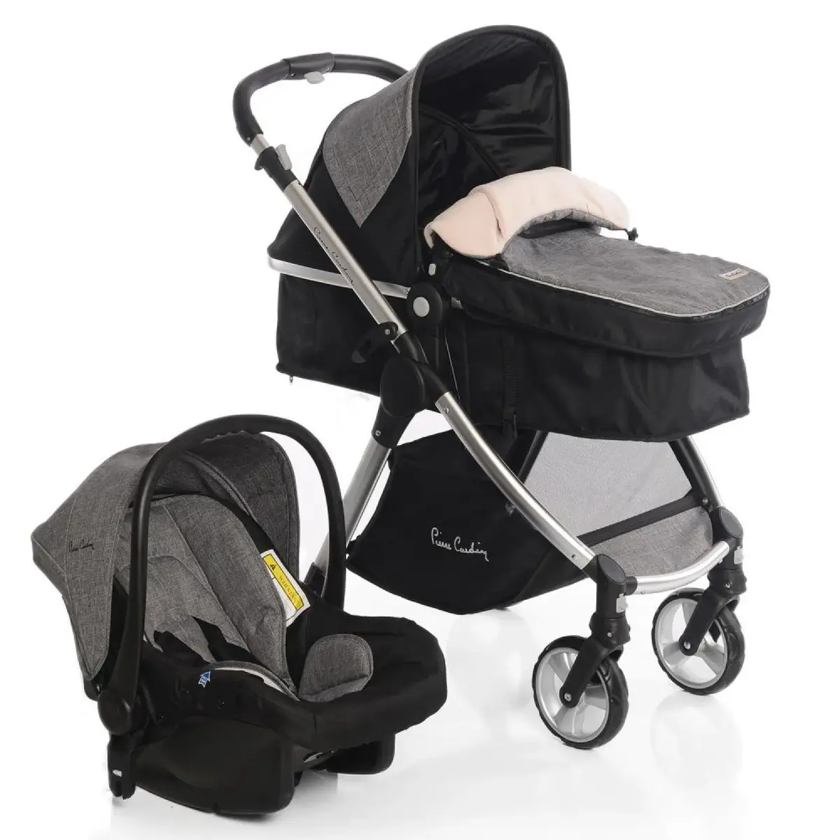 Pierre Cardin Trendy Travel Sistem Bebek Arabası Gri