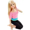 Barbie Sonsuz Hareket Bebeği Sarışın Siyah Taytlı