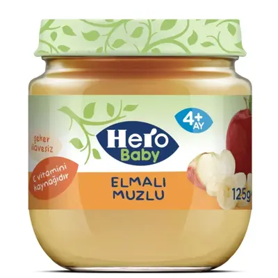 Ülker Hero Baby Kavanoz Maması Elmalı Muzlu 125 gr