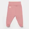 Bibaby Organik Pantolon Patikli Modal Nature Relax Mercan