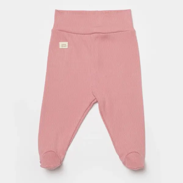 Bibaby Organik Pantolon Patikli Modal Nature Relax Mercan