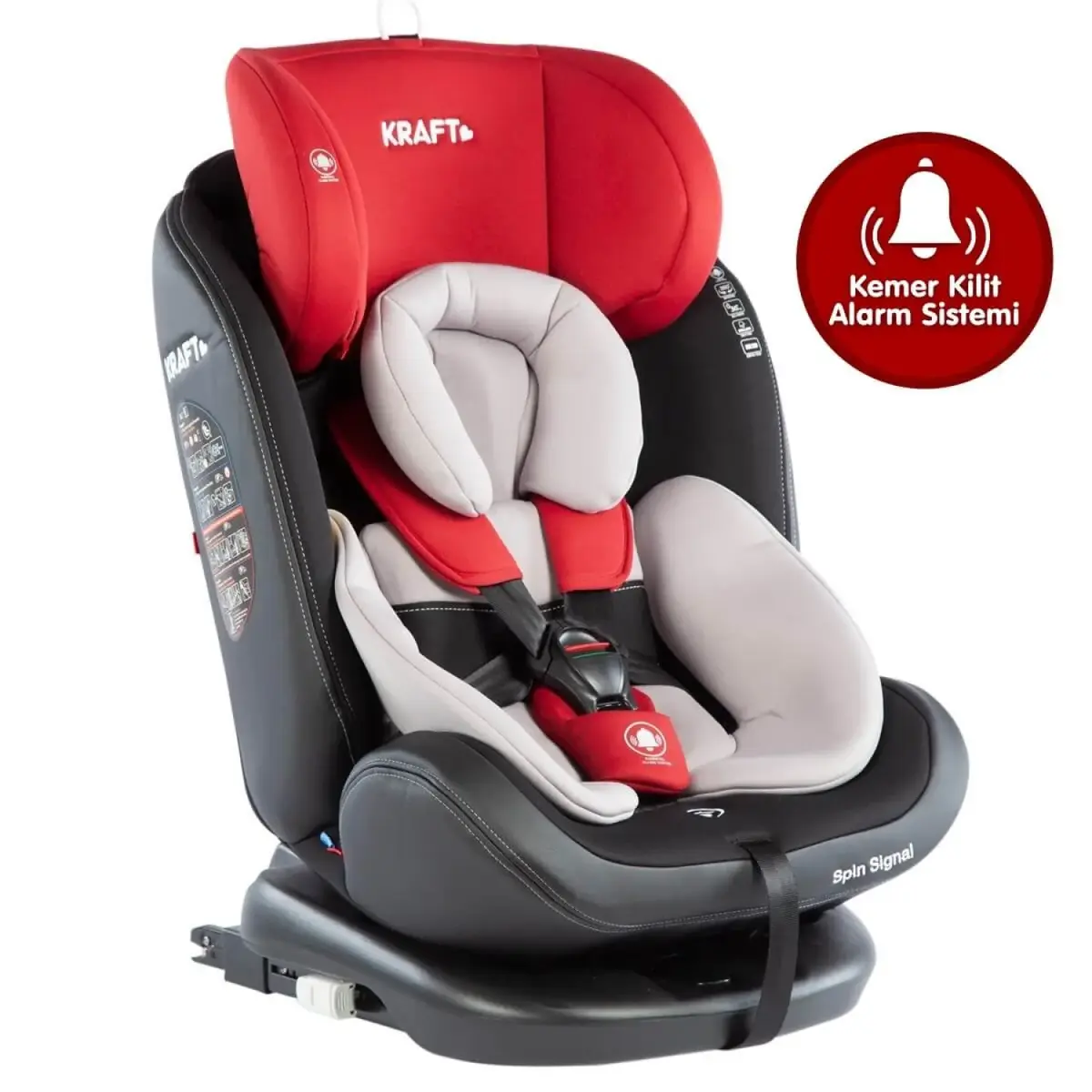 Kraft Spin Signal Oto Koltuğu 0-36 Kg Red