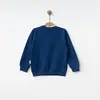 Bebolly Sweatshirt Gülenyüz Baskılı Lacivert