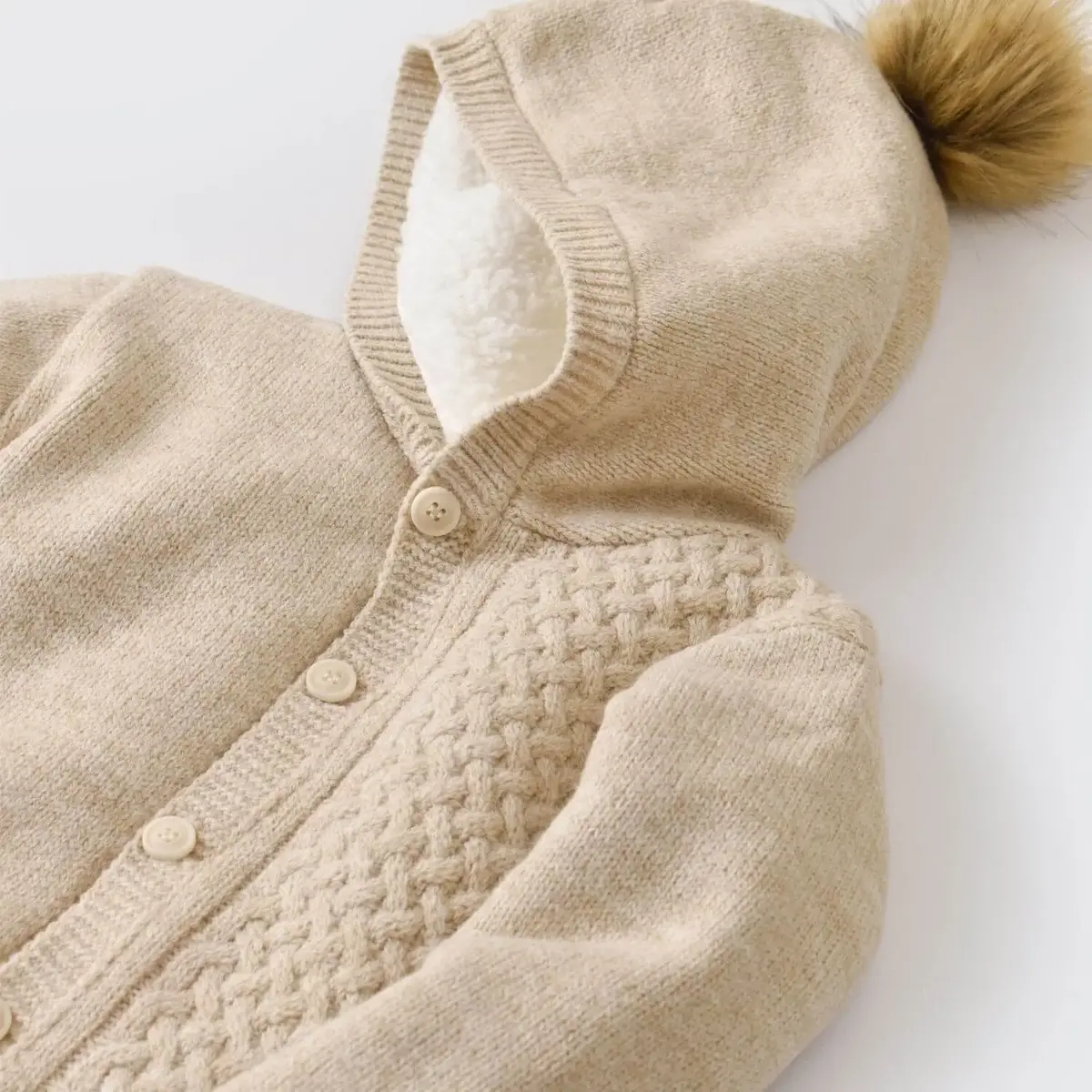 Bibaby Tulum Cepli Welsoft Triko Bej