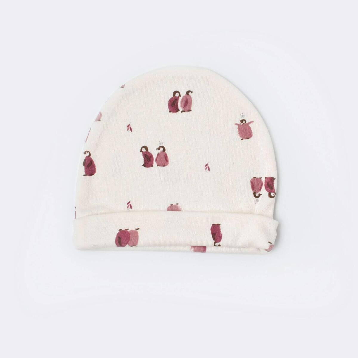 Bibaby Organik Şapka 2li Little Love Rose Dry