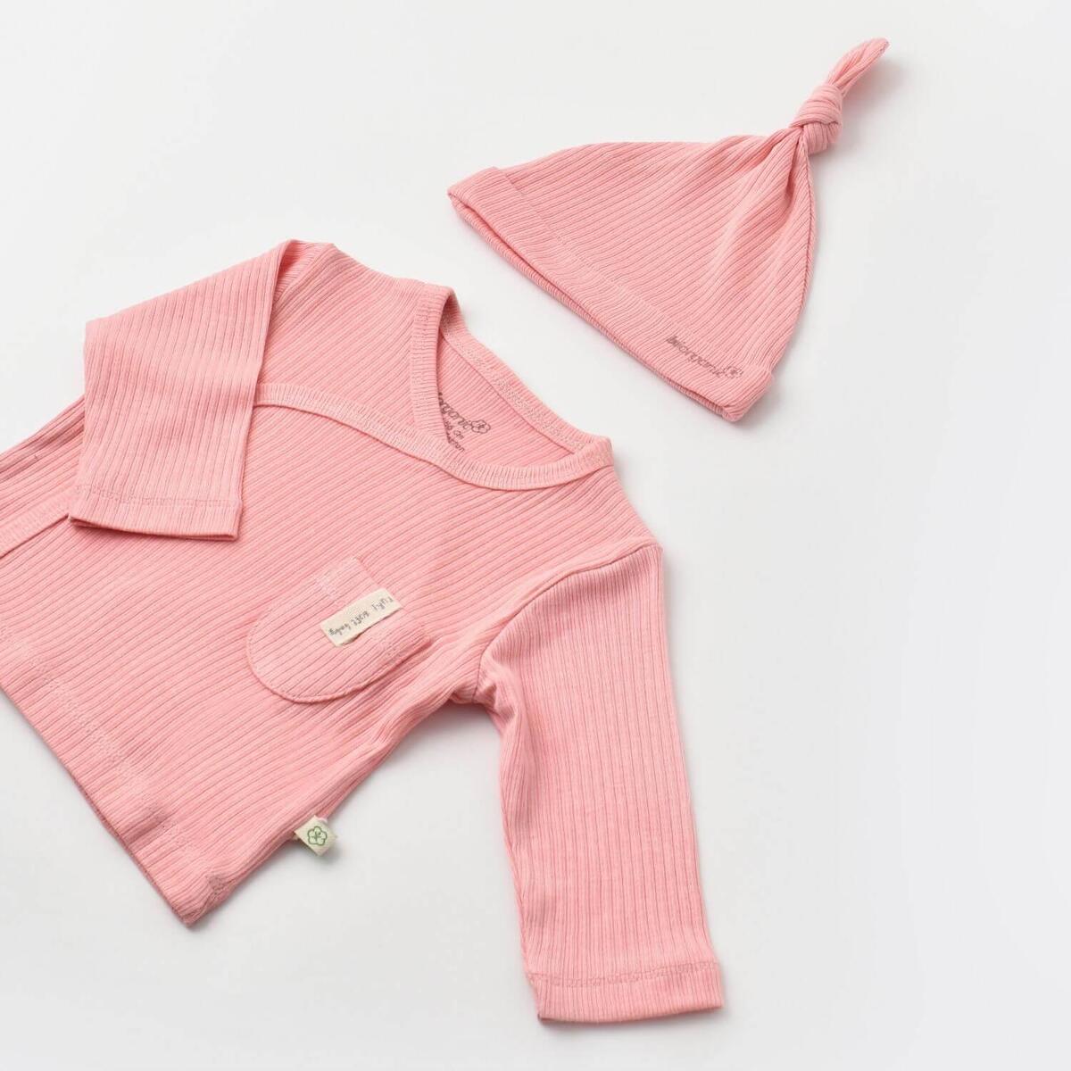 Bibaby Organik Zıbın 3lü Soft Modal Pembe