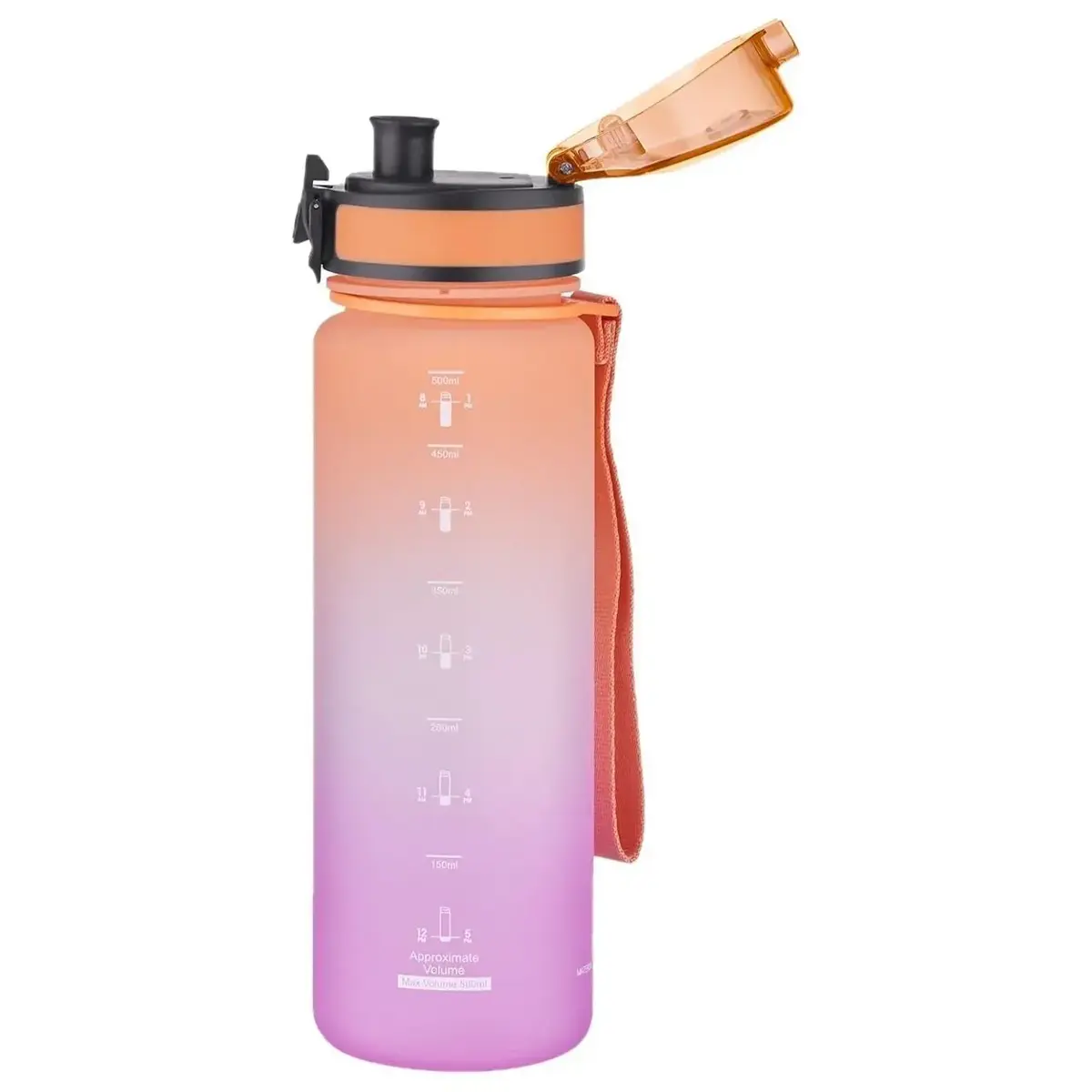 Uzspace Tritan Suluk 500 ml Turuncu - Mor