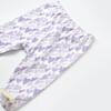 Bibaby Organik Pantolon Patikli Love You Baby Yellow - Lavander