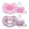 Philips Avent SCF223/02 Ultra Soft Silikon Emzik 6-18 Ay Kız