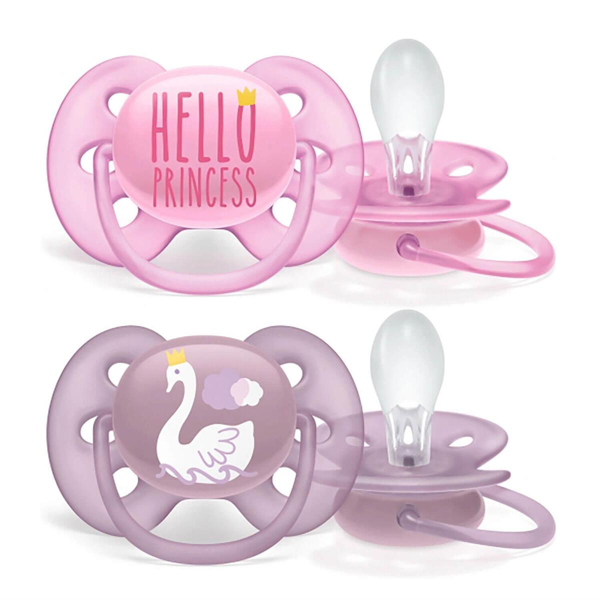 Philips Avent SCF223/02 Ultra Soft Silikon Emzik 6-18 Ay Kız