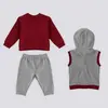 U.S. Polo 3lü Takım Bordo