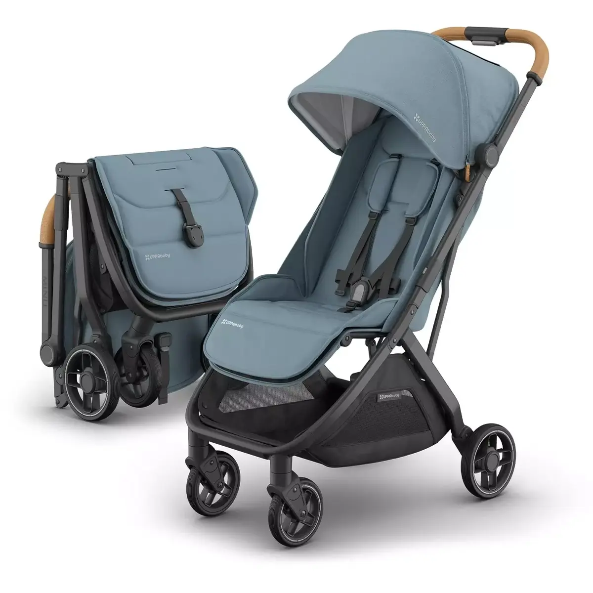 Uppababy Minu V3 Kabin Bebek Arabası Stone Blue