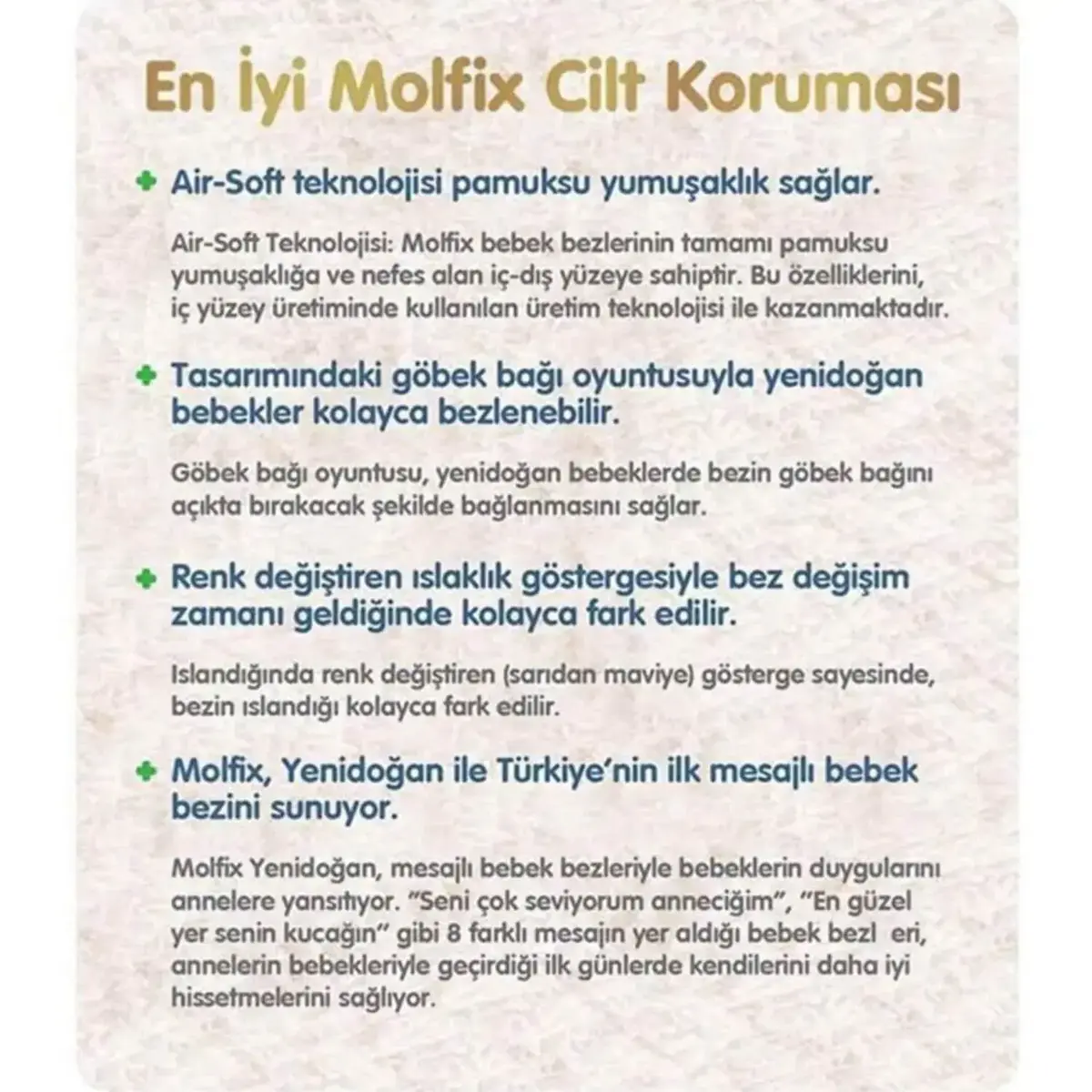 Molfix Bebek Bezi 2 Beden Mini 3-6 Kg 80li Fırsat Paketi