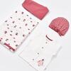 Bibaby Organik Tulum Takımı Tüllü Little Love Rose Dry