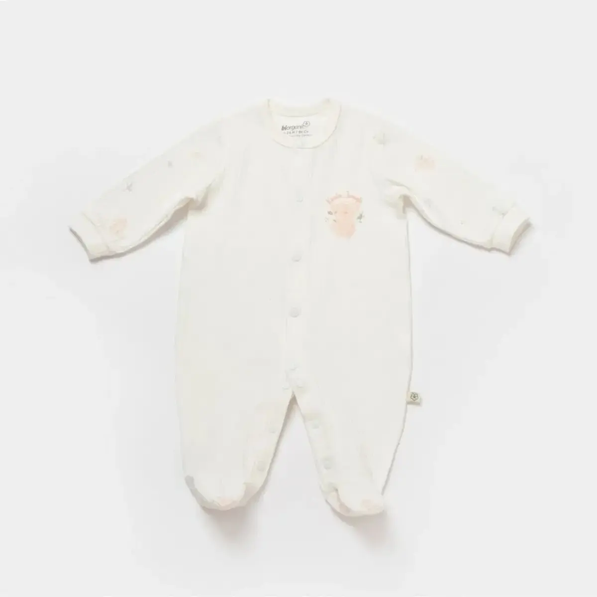 Bibaby Organik Tulum Koala Jungle Pembe