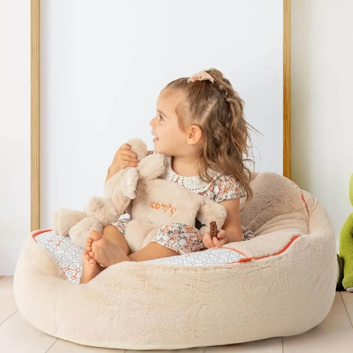 Gezenbebe Comfy Dolgulu Bebek Pufu Mist