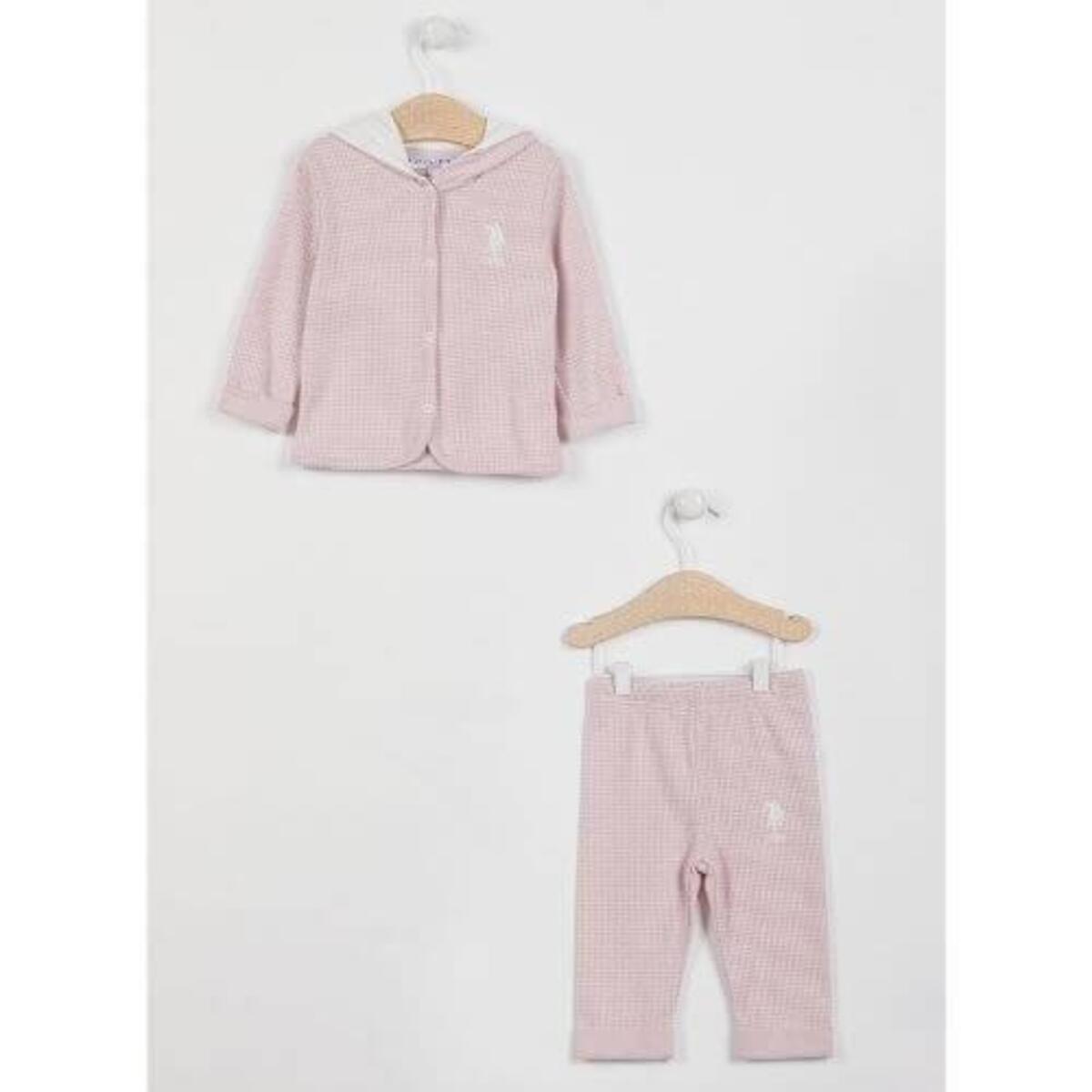 U.S. Polo 2li Takım Retro Pembe