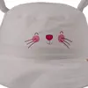 Kitti Şapka Maksi 1-3Yaş Beyaz Asortili