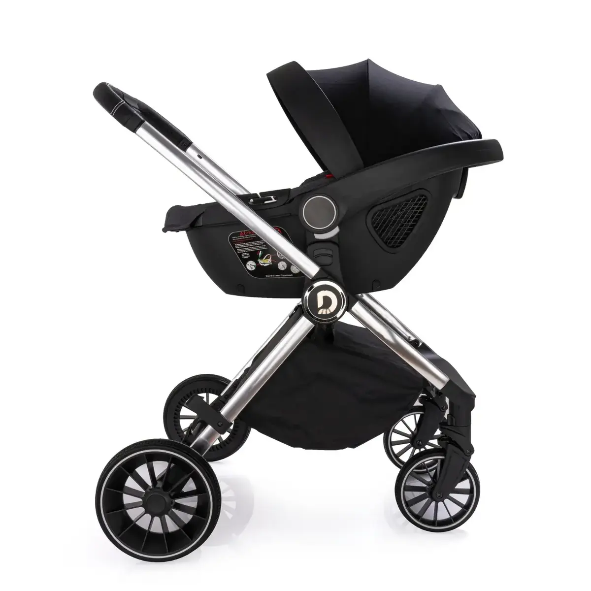 Duux Pro Max 2 Travel Sistem Bebek Arabası Dark Grey