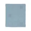 Bebepan Battaniye Triko Kutu Desenli 80x90cm Açık Mavi