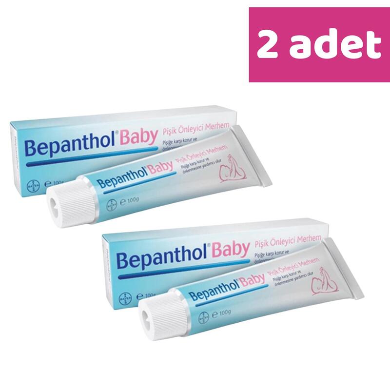 Bepanthol Baby Pişik Önlemeye Yardımcı Merhem 100 gr x 2 Adet
