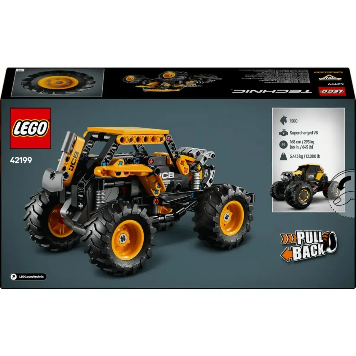LEGO Technic Monster Jam DIGatron Çek-Bırak 42199 